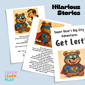 Super Bear’s Big City Adventure: “Get Lost!”