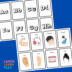 ABC Flashcards & Body Learning